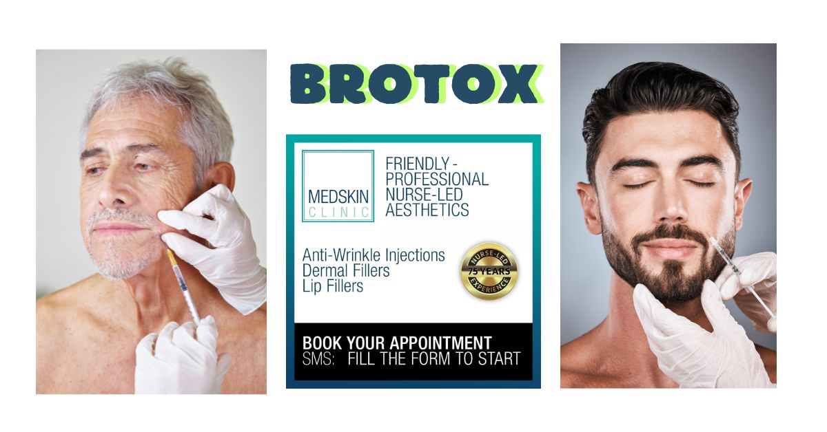 Brotox is a slang word for men booking BOTOX® injections